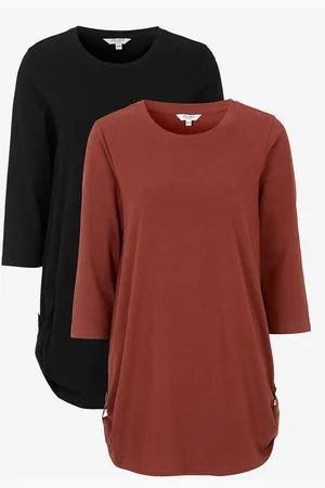 Cellbes Jerseytunika med 3/4 ærme 2-pack