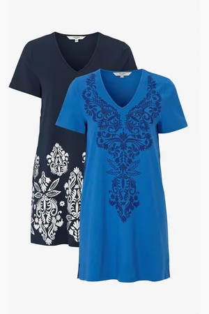 Cellbes Kortærmet jerseytunika 2-pack