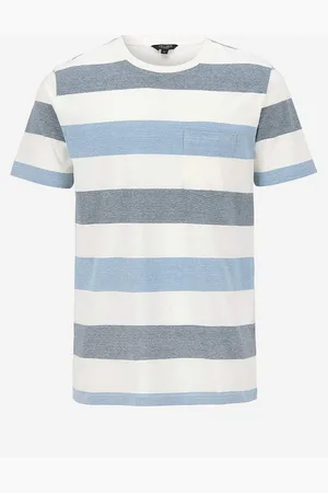 Cellbes T-shirt med brede striber Johannes