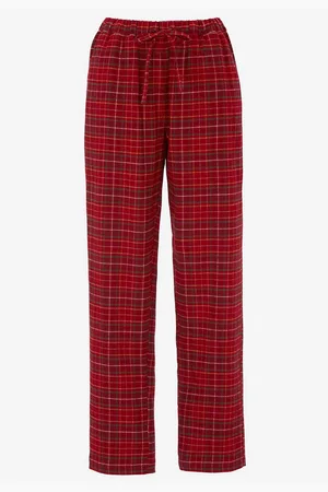 Cellbes Ternede pyjamasbukser i flonel