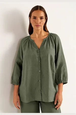 Cellbes Hørbluse Premium