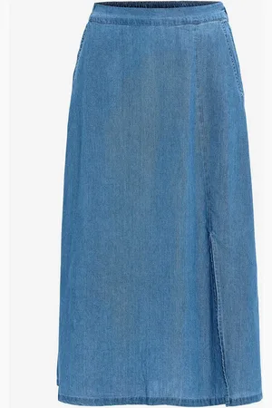 soyaconcept Denimnederdel i lyocell