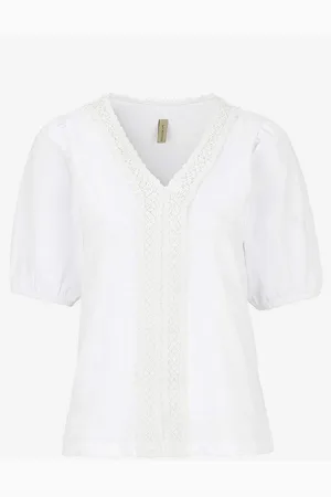 soyaconcept Jerseytop med broderi