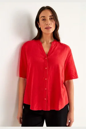 Cellbes Bluse i hørblanding