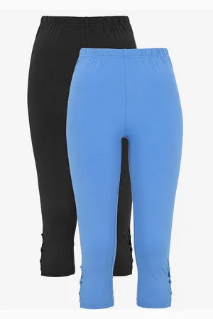 Cellbes Capri leggings med dejlige detaljer 2-pack