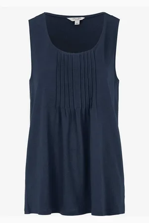 Cellbes Tanktop med dekorativ fold