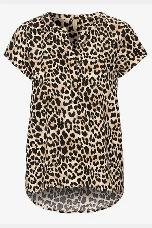 soyaconcept Leopard viskosebluse
