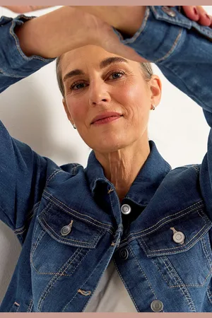 Cellbes Elastisk jeansjakke