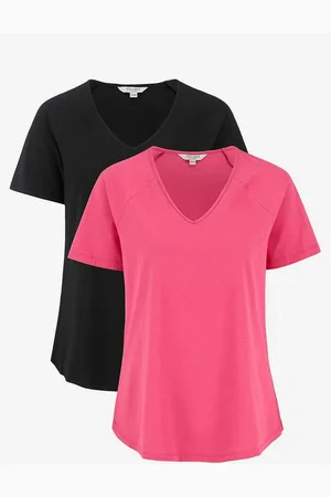 Cellbes Jerseytop med raglanærme 2-pack