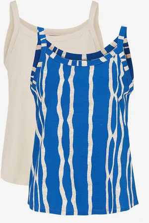 Cellbes Tanktop i økologisk bomuld 2-pack