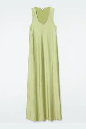 COS Bias-Cut Maxi Slip Dress