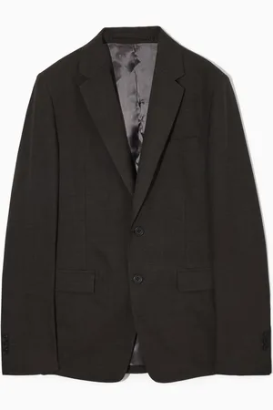 COS Slim Wool-Mélange Single-Breasted Blazer