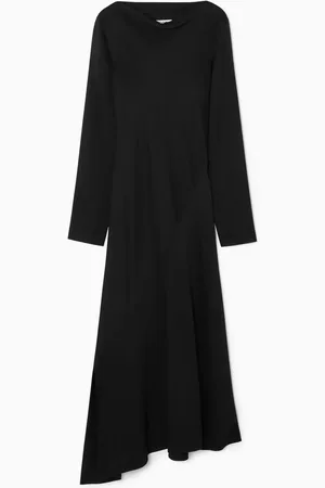 COS Asymmetric Midi Dress