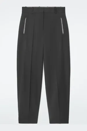 COS The Tailored Barrel-Leg Trousers