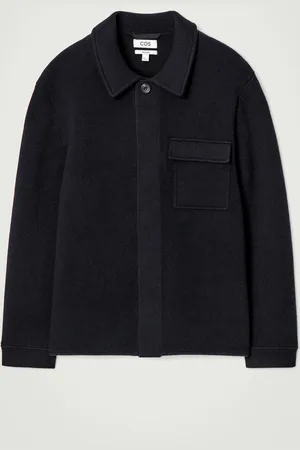 COS Relaxed Double-Faced Wool Overshirt in