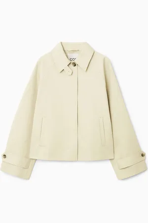 COS Short Twill Trench Coat