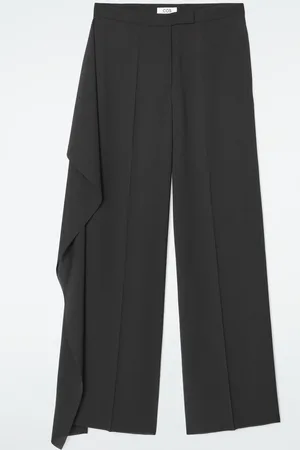 COS Relaxed Draped Straight-Leg Trousers