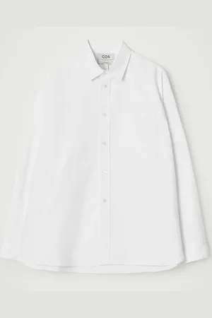 COS Wide Oversized Cotton Oxford Shirt