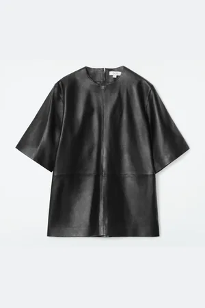 COS Leather T-Shirt