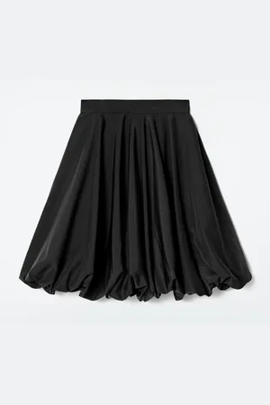 COS Bubble-Hem Mini Skirt