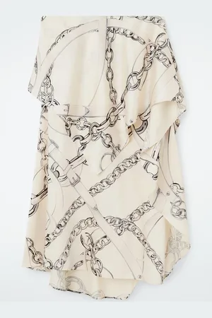 COS Asymmetric Draped Skirt