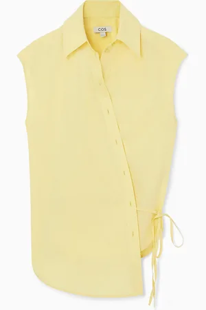 COS Oversized Sleeveless Wrap Shirt