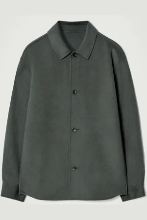 COS Double-Faced Wool Overshirt in