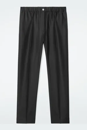 COS Elasticated Straight-Leg Trousers
