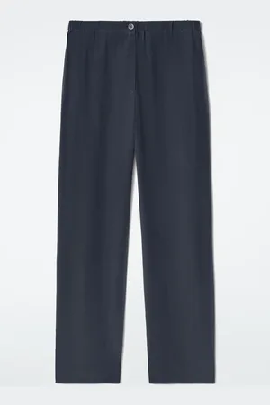 COS Relaxed Silk Trousers in