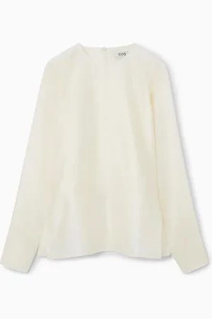 COS Open-Sleeve Blouse in
