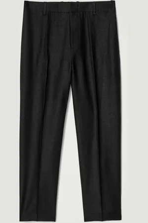 COS Elasticated Linen Straight-Leg Trousers