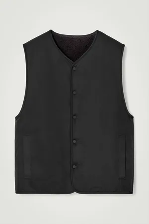 COS Reversible Faux Shearling Gilet