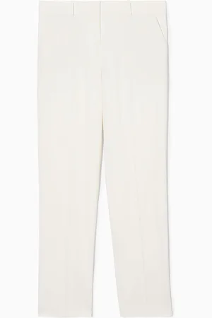 COS Relaxed Crepe Straight-Leg Trousers