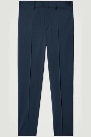 COS Wool Straight-Leg Trousers in