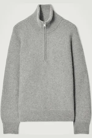 COS Oversized Funnel-Neck Alpaca Jumper