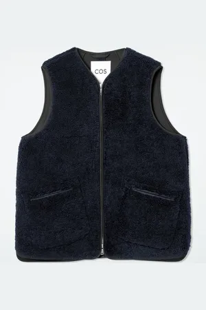 COS Oversized Faux Shearling Gilet