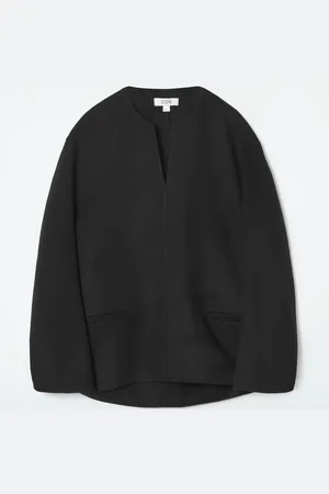 COS Double-Faced Wool Blouse