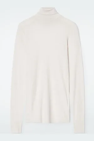 COS Merino Wool Turtleneck Top