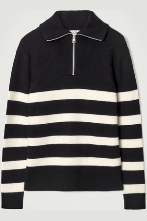 COS Merino Wool Half-Zip Jumper