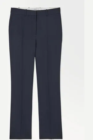 COS The Wool Twill Cigarette Trousers in