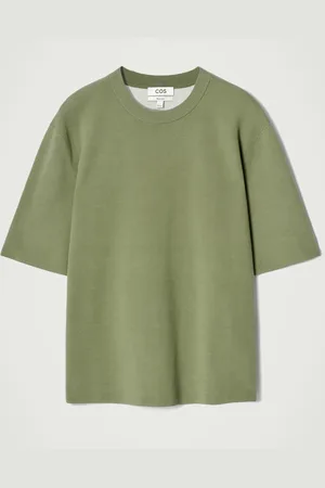 COS Relaxed Double-Faced Knit T-Shirt in