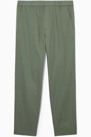 COS Twill Tapered Trousers in