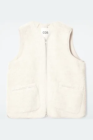 COS Oversized Faux Shearling Gilet