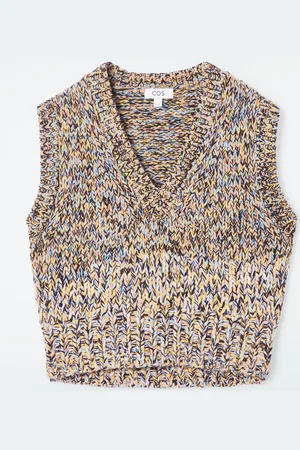 COS Chunky Hand-Knit Wool Vest