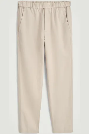COS Twill Tapered Trousers in
