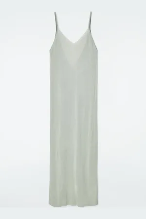 COS The Sheer Knitted Slip Dress
