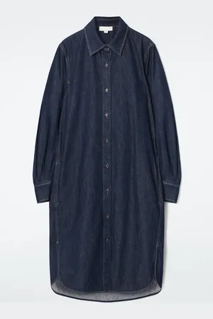COS Denim Midi Shirt Dress