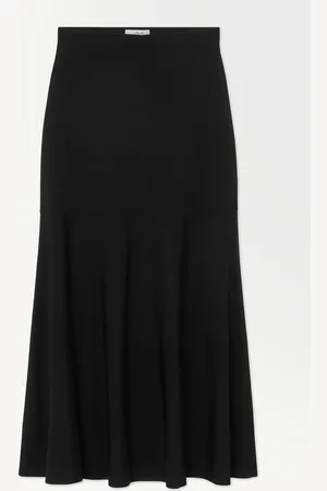 COS The Flared Knitted Maxi Skirt