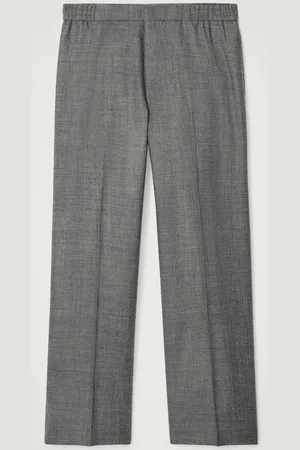 COS Tailored Wool-Flannel Straight-Leg Track Pants