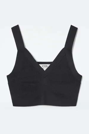 COS Ribbed-Knit Bralette